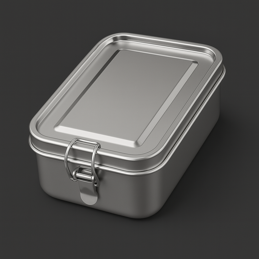 Gravur Brotdose Edelstahl gedichtet