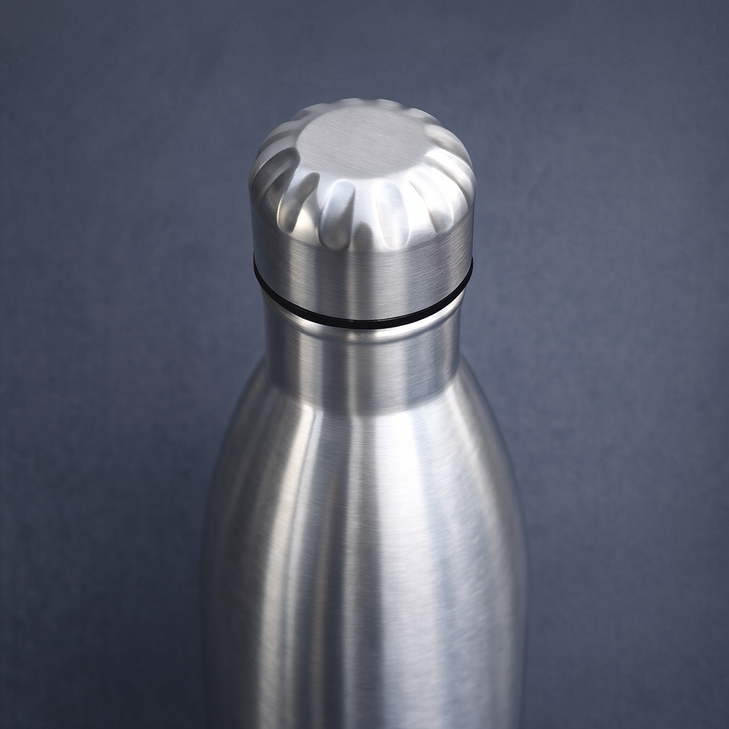 Vakuum-Thermosflasche  1 L – Edelstahl, Vakuumisoliert & mit Gravur