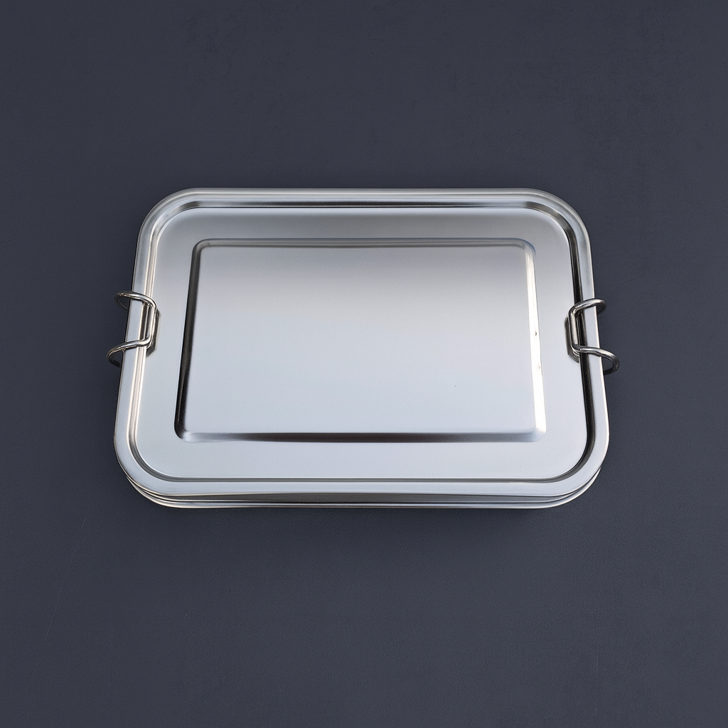 Gravur Brotdose Edelstahl gedichtet