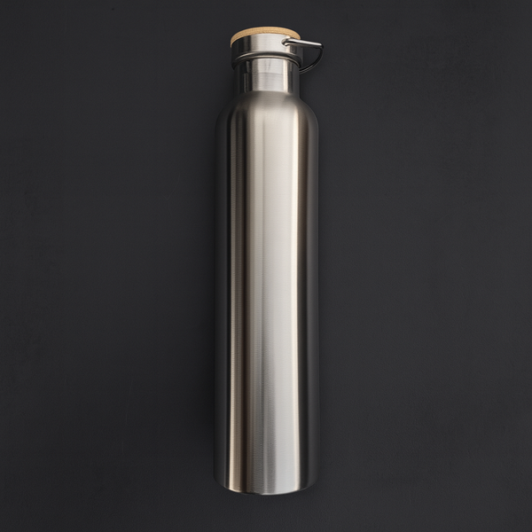 Isolierflasche 750ml/ 1000 ml, vakuumisoliert mit Gravur
