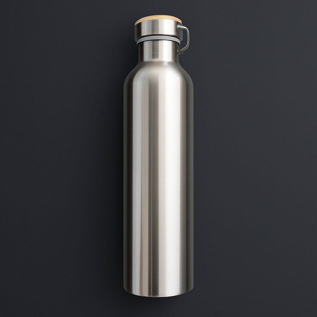 Isolierflasche 1000 ml – Edelstahl, vakuumisoliert mit Gravur