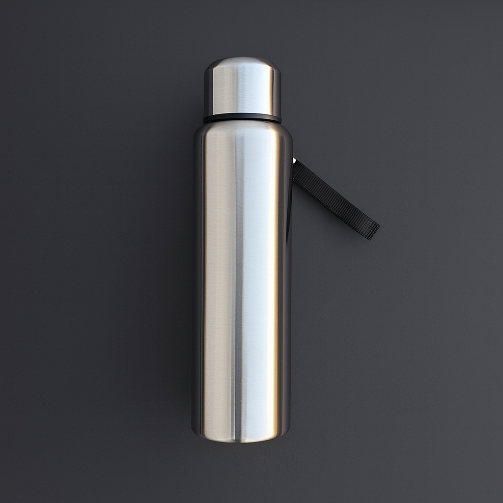 Gravur Isolier-Edelstahlflasche 800ml mit Teesieb