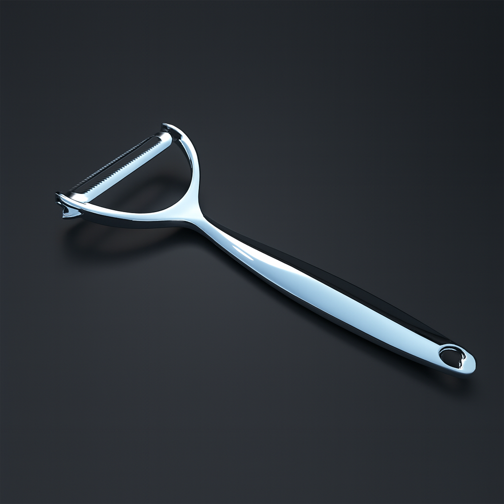 Gravur Gemüseschäler Edelstahl