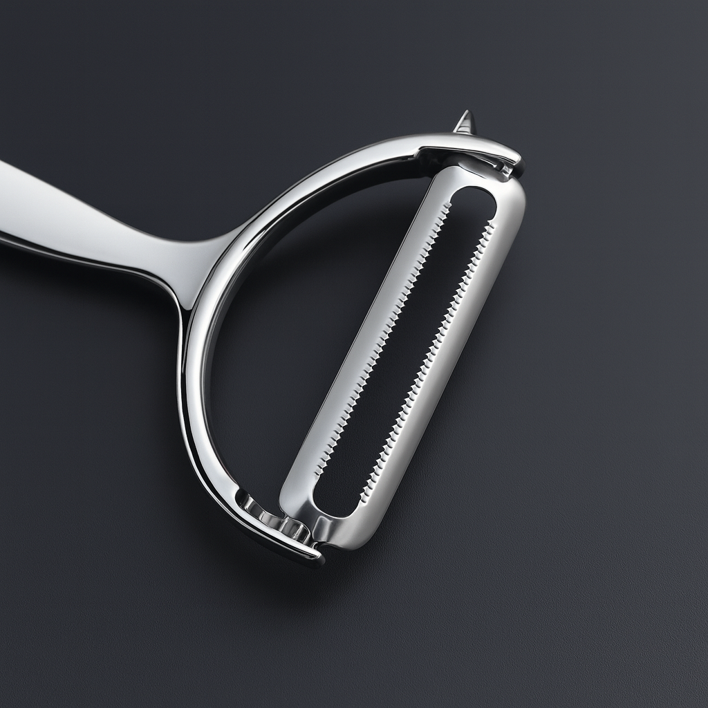 Gravur Gemüseschäler Edelstahl