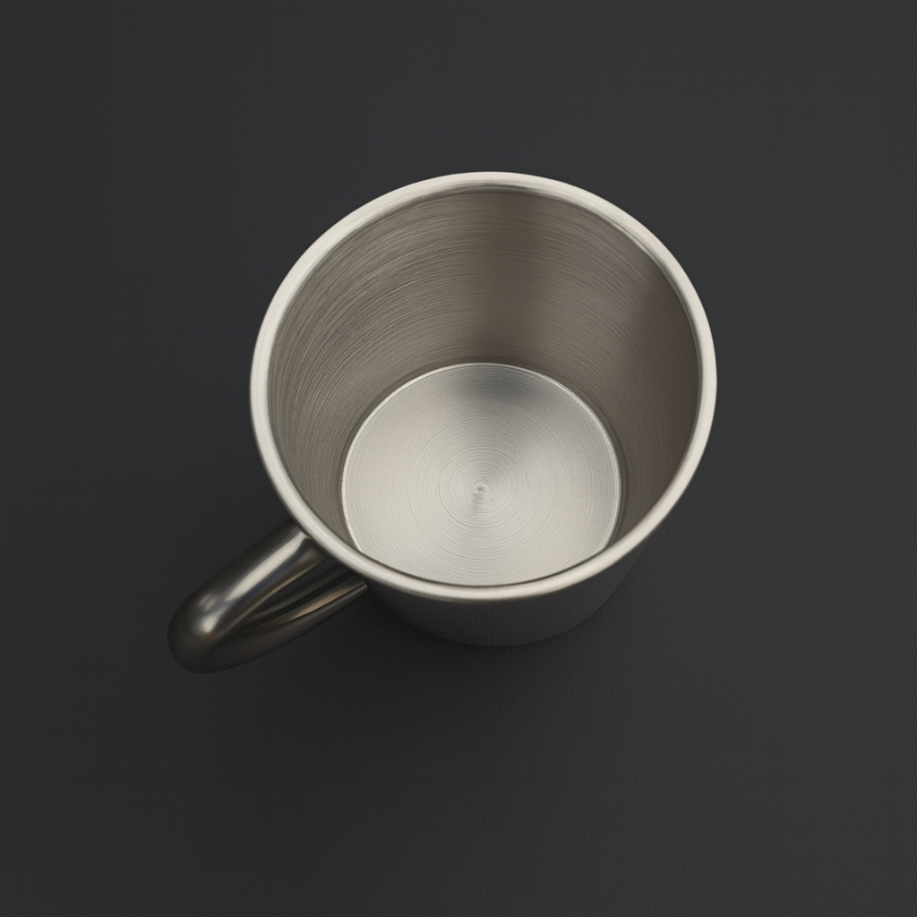 Gravur Edelstahl-Tasse doppelwandig – Zeitlos, robust & personalisierbar