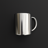 Edelstahl-Tasse mit Foto-Gravur, doppelwandig