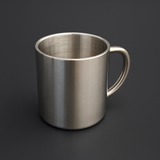 Edelstahl-Tasse mit Foto-Gravur, doppelwandig