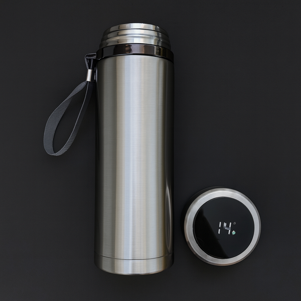 Gravur Thermosflasche mit Temperaturanzeige 1000ml