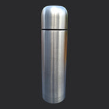 Thermosflasche 500 ml aus Edelstahl mit Becher, geschlossen